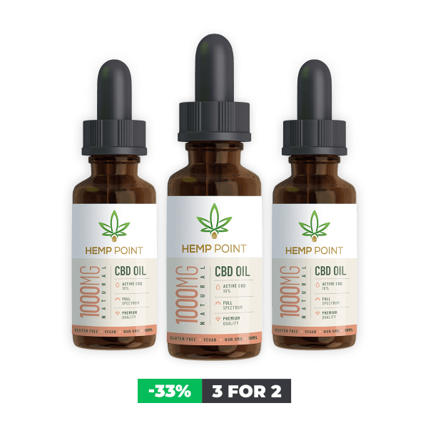 3FOR2: CBD Oil 10% 3000mg (3x10ml)