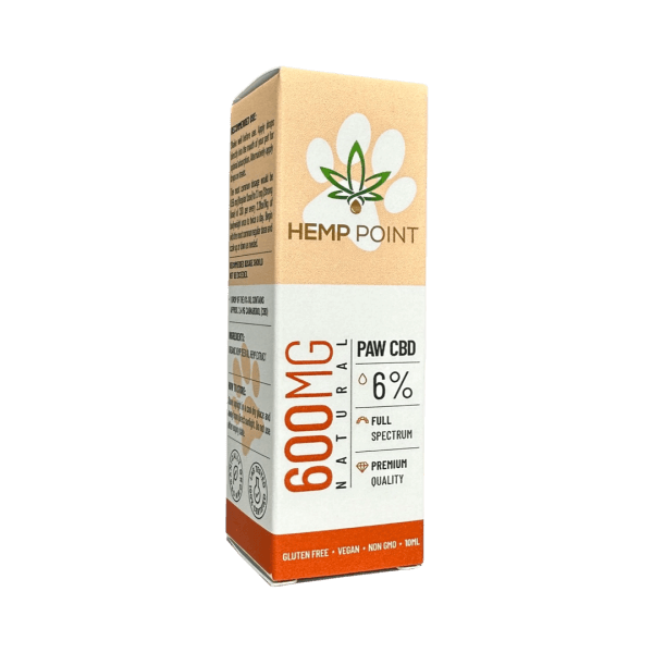 CBD Oil 600 mg (6%) with Hemp Seed Oil