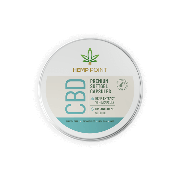 CBD Softgel Capsules 30 Pieces 300mg