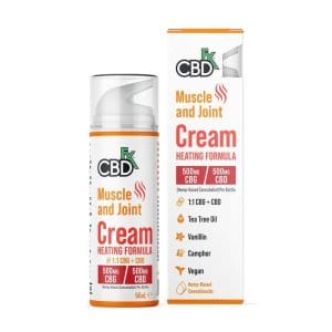 CBD Cream for Muscle & Joint: Heating Formula