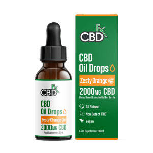 CBD Oil - Zesty Orange - 2000mg