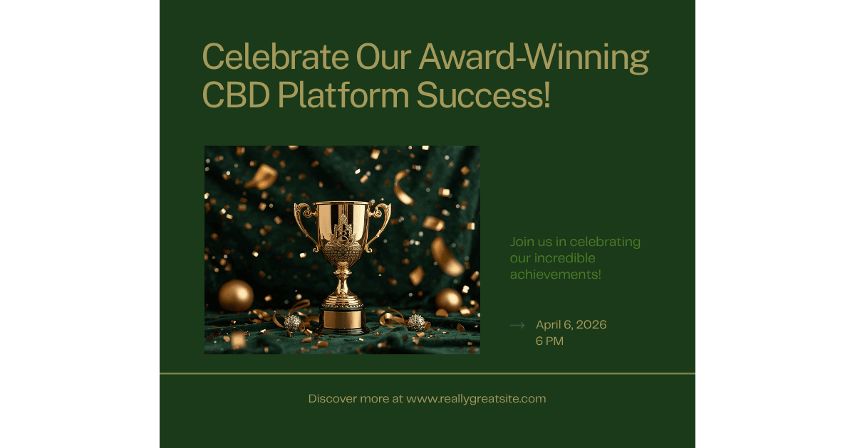 award winning cbd platform